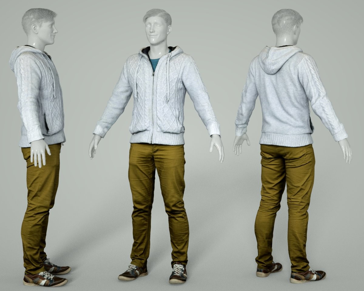 ArtStation - 10 Casual Clothing Collection Male 1 | Resources