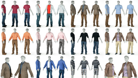 10 Casual Clothing Collection Male 4