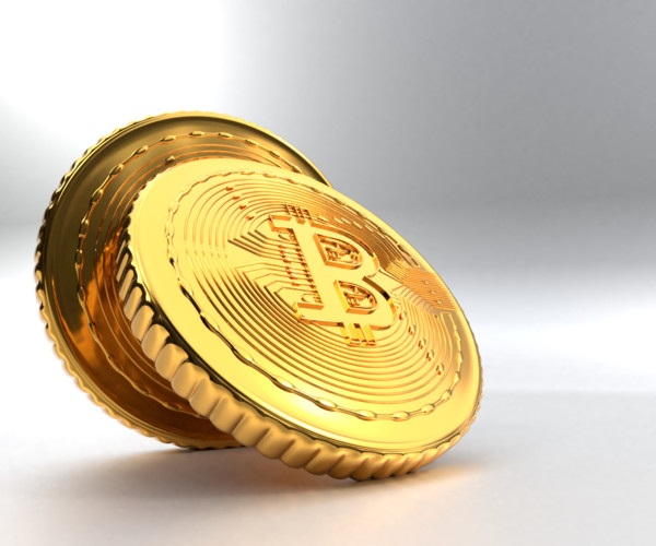 bitcoin 3d model