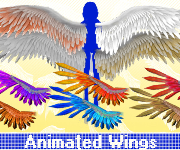 ArtStation - 2D Animated Wings | Game Assets