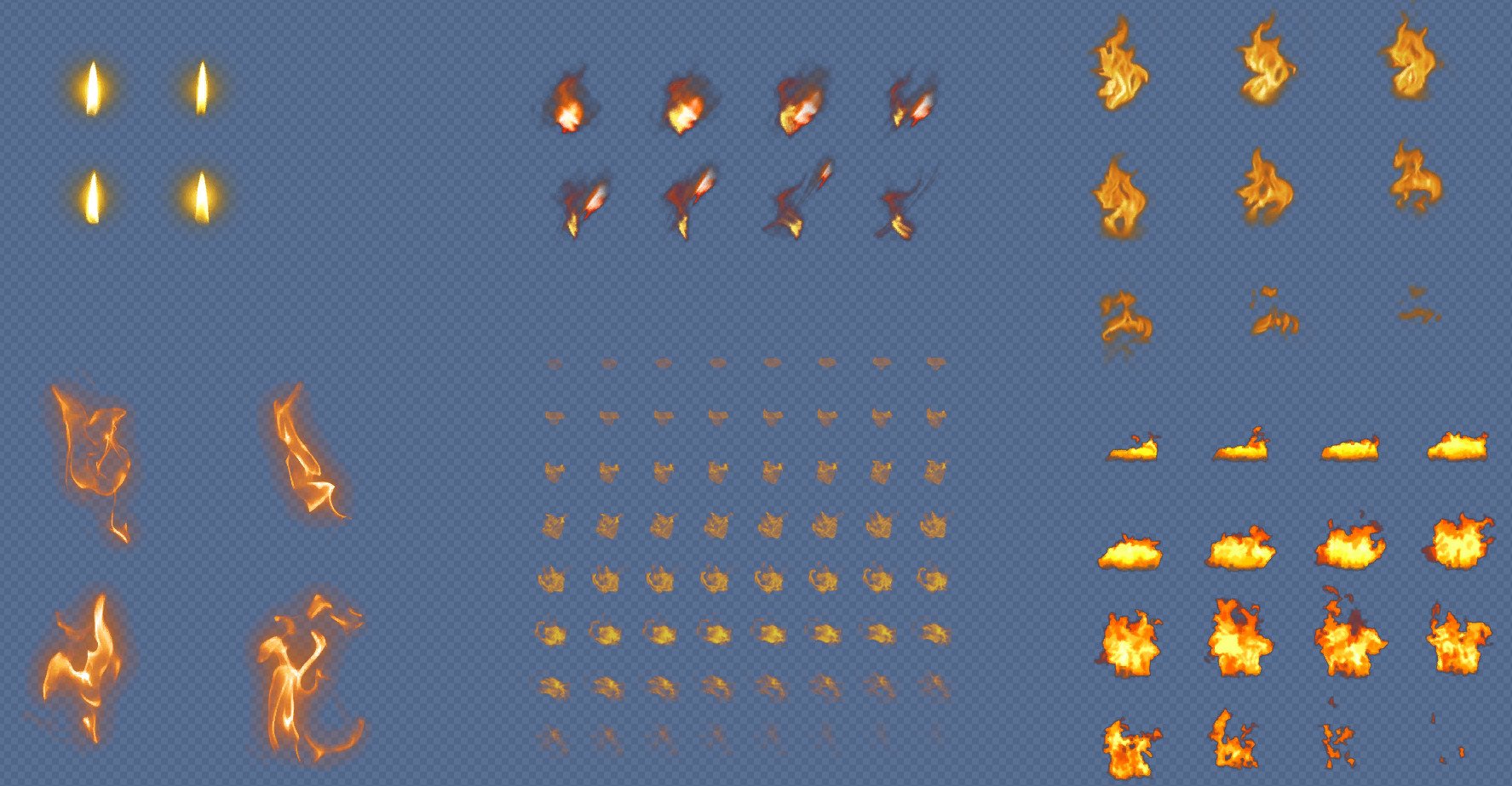 ArtStation - 2D Fire effects | Game Assets