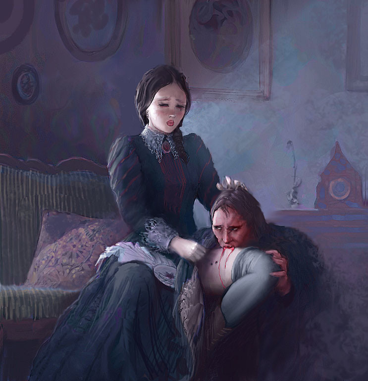 ArtStation Victorian Vampires Full Video Process Tutorials