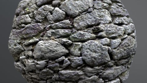 Wall, stone 01270 – PBR Material GamesTextures.com