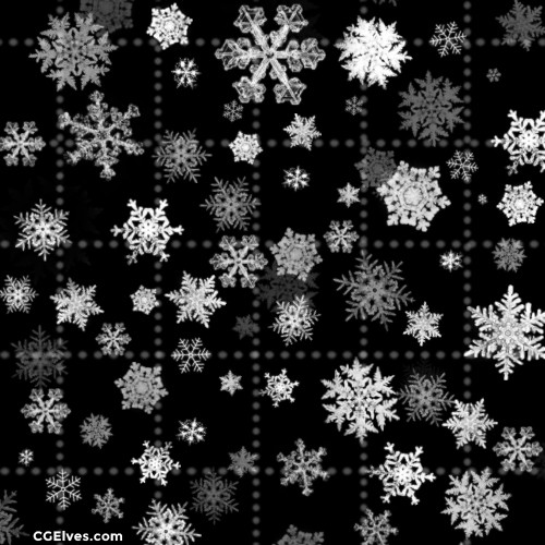 Snowflake Brushes for Photoshop