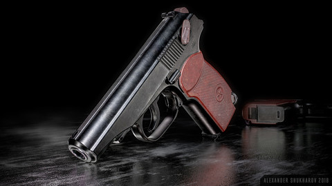 PM - Makarov Pistol - GameModel