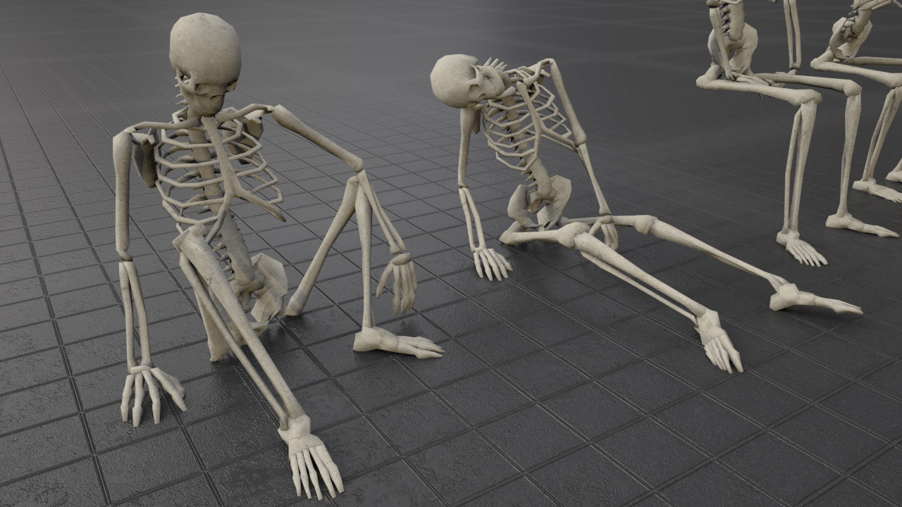 skeleton pose reference