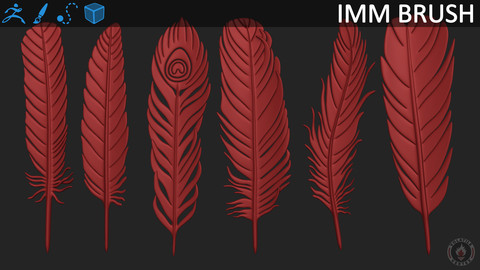 FEATHERS IMM CURVE BRUSH PART 2
