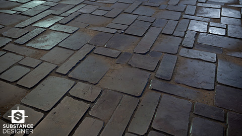 Substance - Stone/Slate Tile Floor