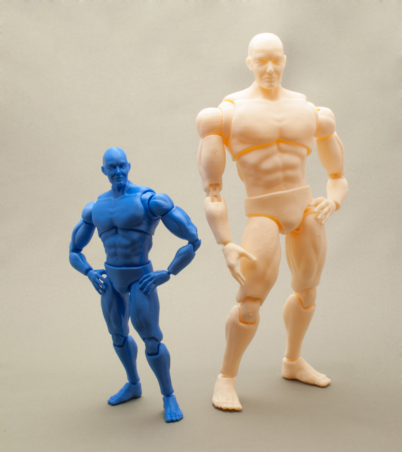 ArtStation Articulated Poseable Male Figure 3D Print Ready Resources