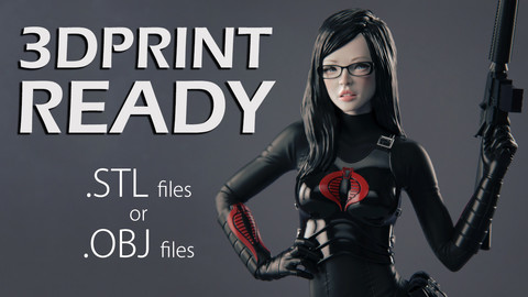 The Baroness - 3DPrint Ready