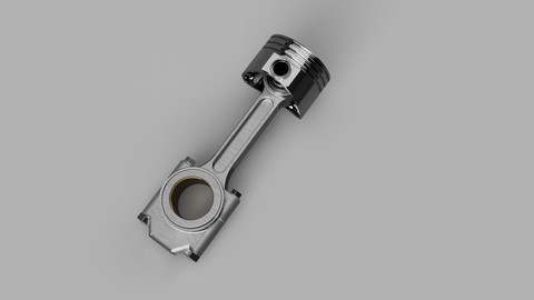 Piston 3D model