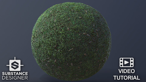 Substance Designer - Grass Video Tutorial