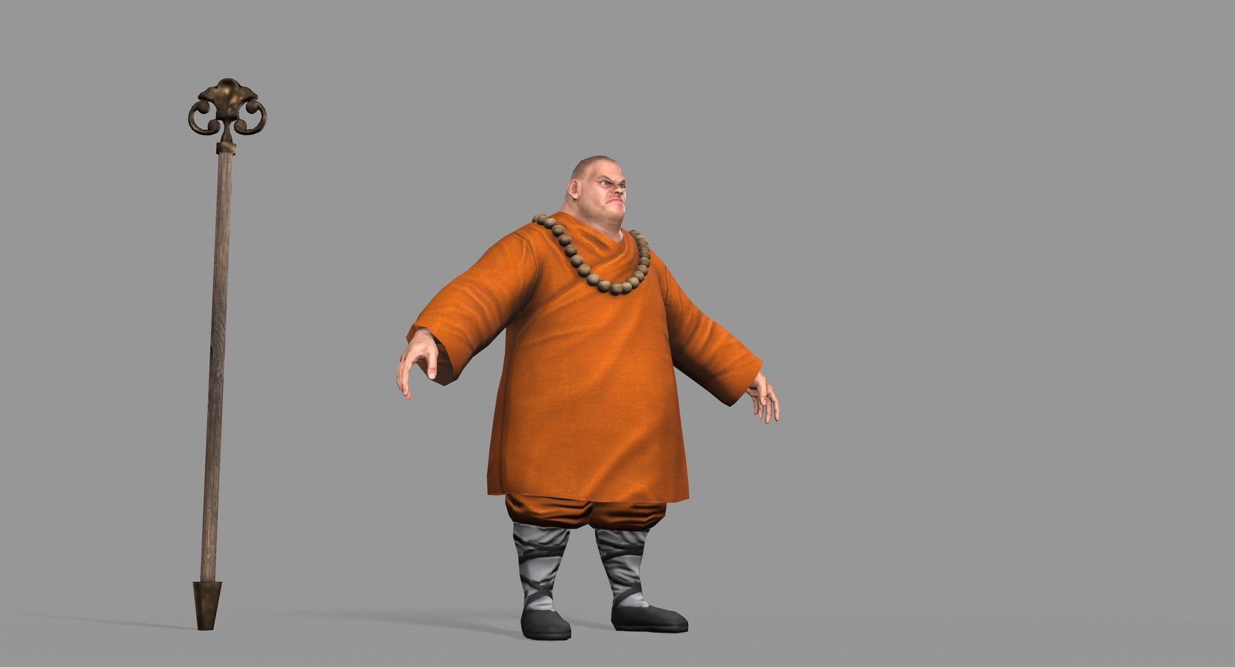 ArtStation Monk Game Assets