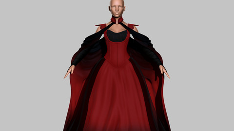 Victorian Gothic Dress  V5