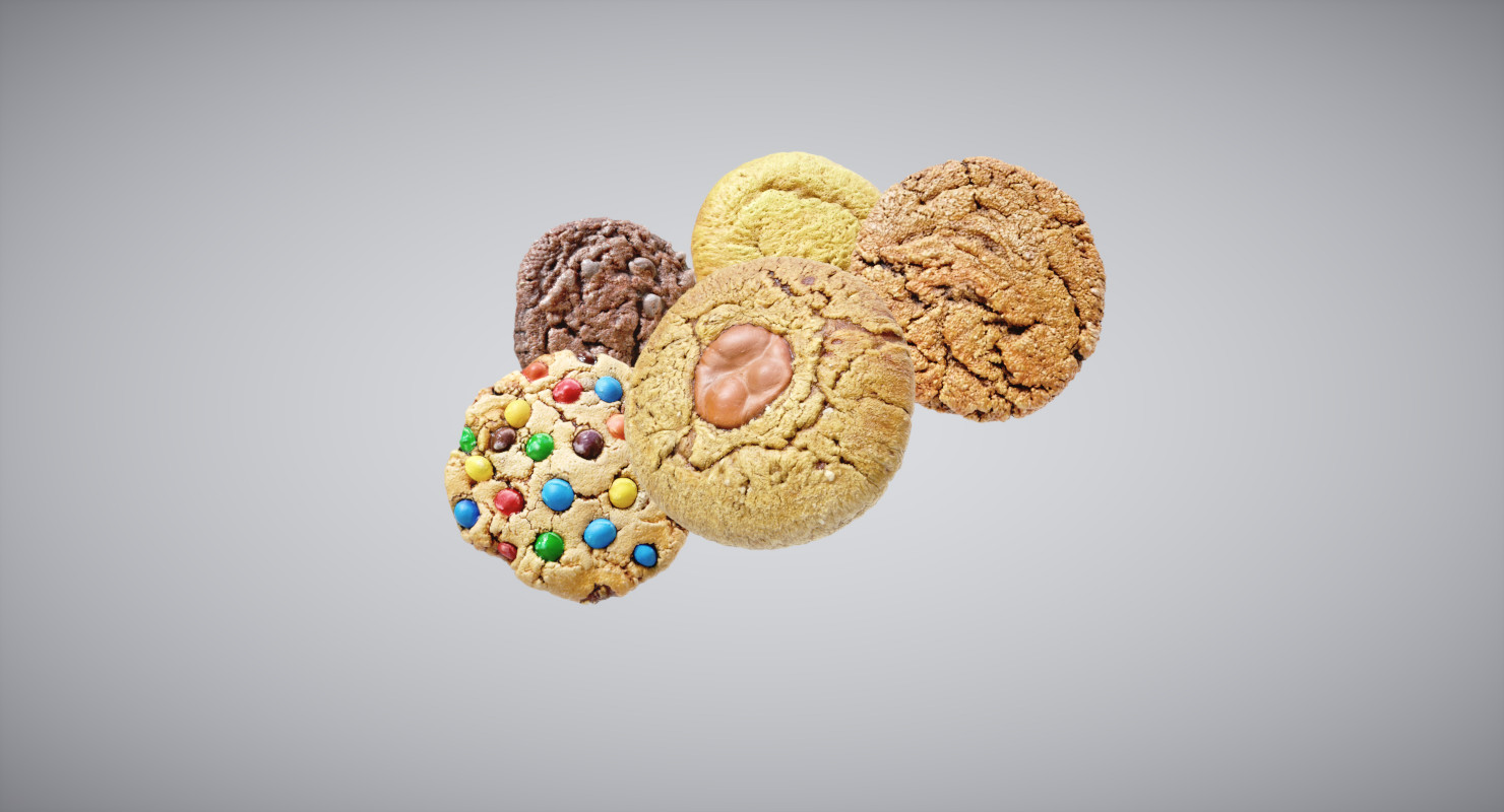 Cookie3. 3д печенье. Печенька 3д. 3д модели еды. Черное печенье 3 d.