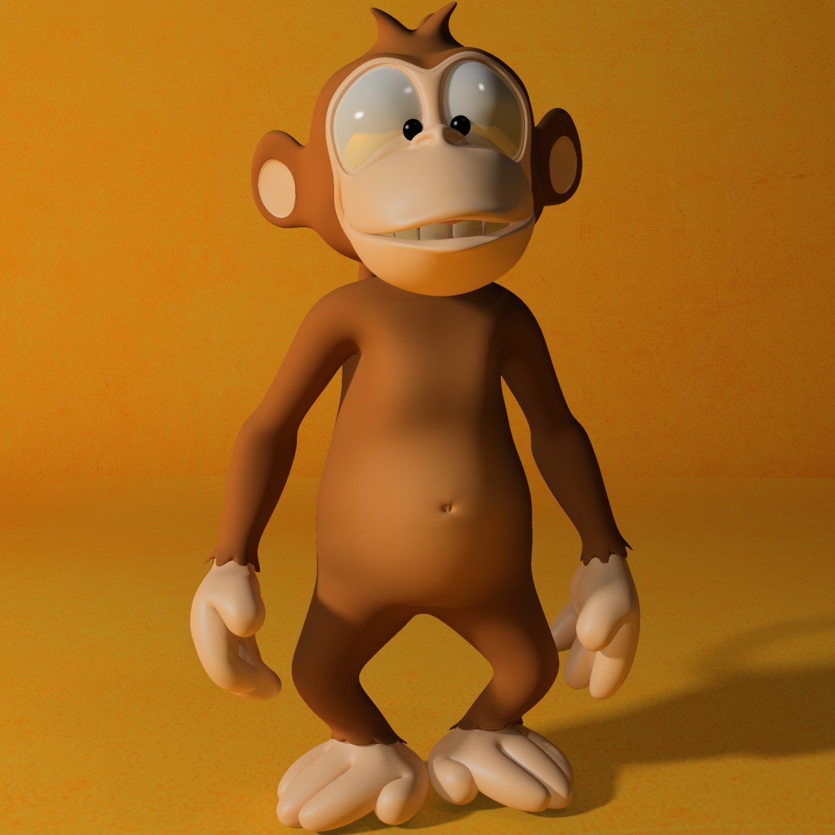 ArtStation - Cartoon monkey RIGGED | Resources