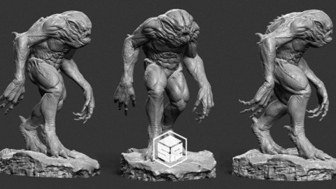Creature - 3D Print Ready