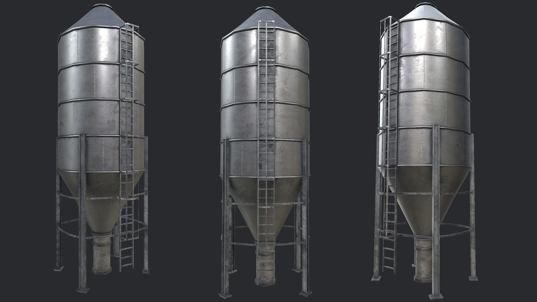 Silo rust. Силосные башни 3d модель. SP3208.4 силос. Воронки силоса 3х3 стальные металлические.