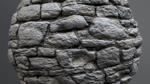 Wall, stone 00715 – PBR Material GamesTextures.com