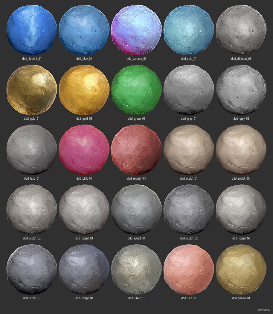 glass material zbrush