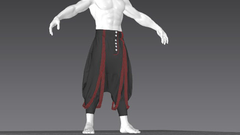 Clothes for Marvelous Designer: Rare Pants