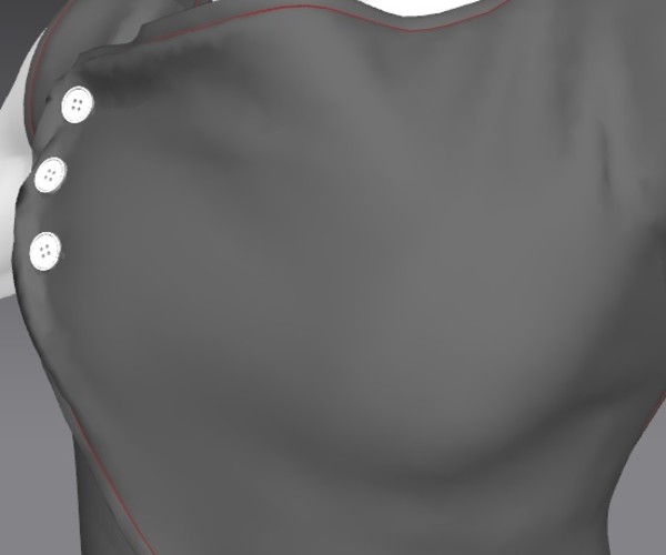 ArtStation - Clothes for Marvelous Designer: Vest for Man | Game Assets