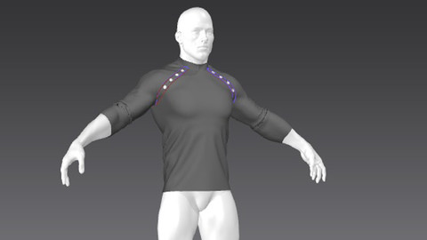 Clothes for Marvelous Designer: Shirt02