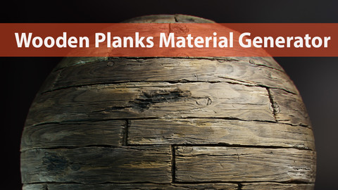Wooden Planks Material Generator