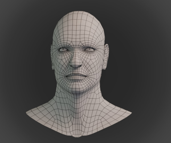 ArtStation - Male Head | Game Assets