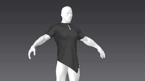 Clothes for Marvelous Designer: T-Shirt02