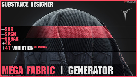 +41 Fabric Material + Mega Fabric Generator