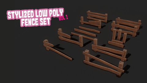 Stylized Fence Set Vol 01