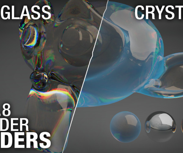 ArtStation - Blender Bottle / Perfect Glass Shader