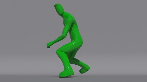 Green Dude - Maya rig