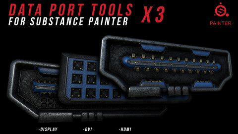 Substance Painter - Brush Tool - Data ports