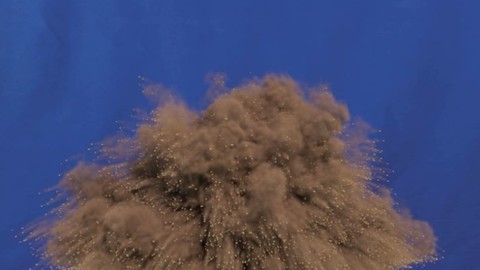 Houdini Explosion Sand Impact Asset