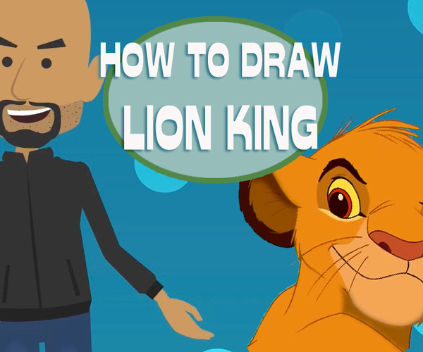 ArtStation How To Draw The Lion King Tutorials