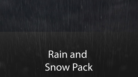 Rain and Snow Package for Unity