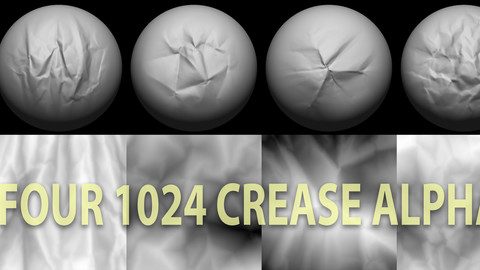 Zbrush cloth crease brushes