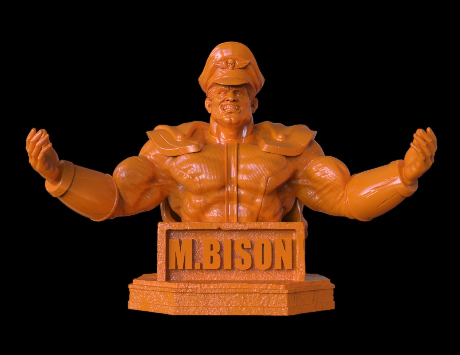 M.Bison 3D Bust