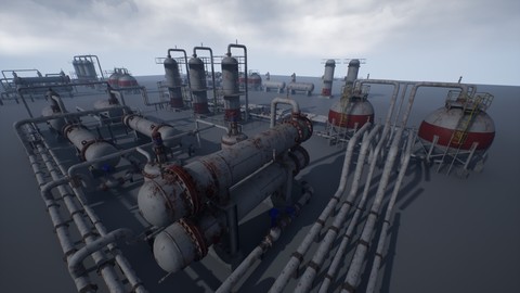 Industrial Vessels PACK UE4