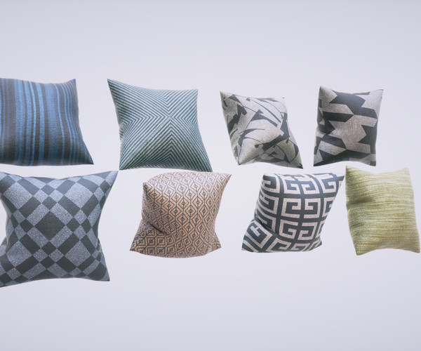 ArtStation Pillows Pack Game Assets