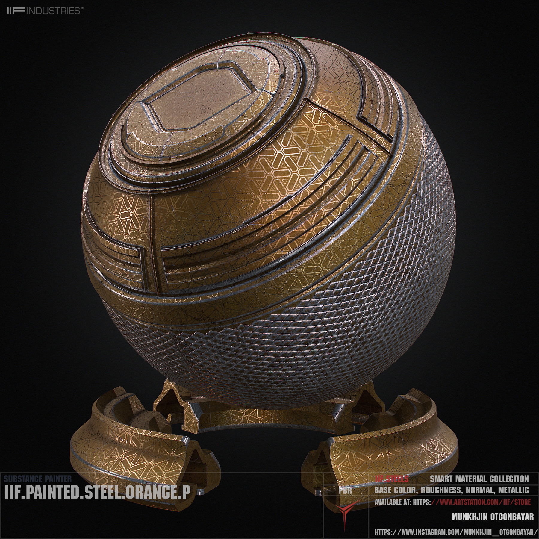 ArtStation - IIF METAL COLLECTION VOL I | Resources