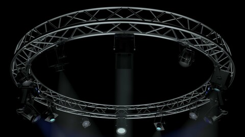 Circle Square Truss 400cm-Stage Lights