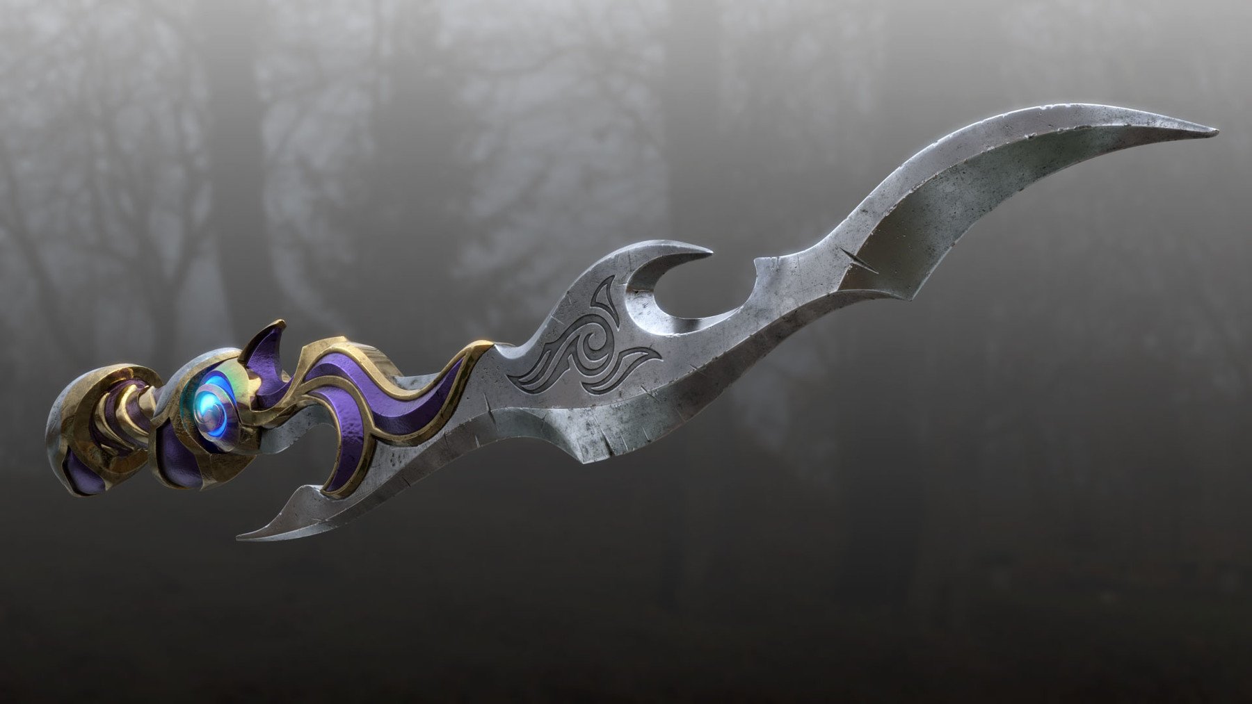 ArtStation - Fantasy Hero Sword | Game Assets