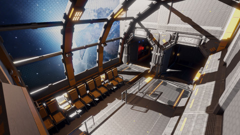 Sci Fi Space Station