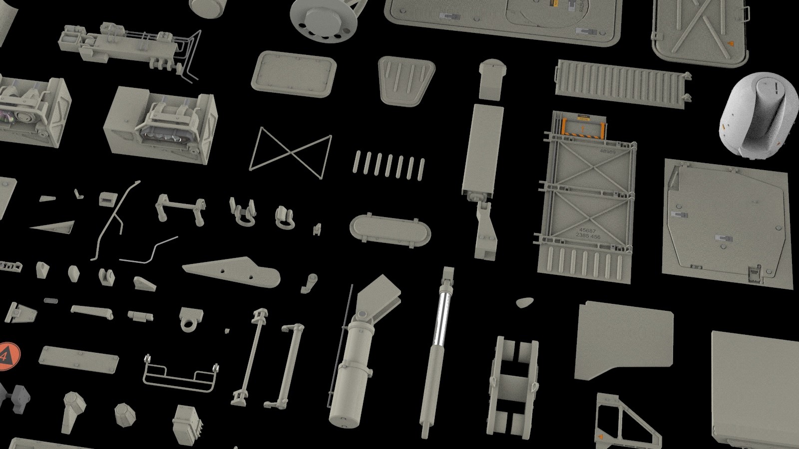 ArtStation - Mechanics collection 2 Kitbash | Resources