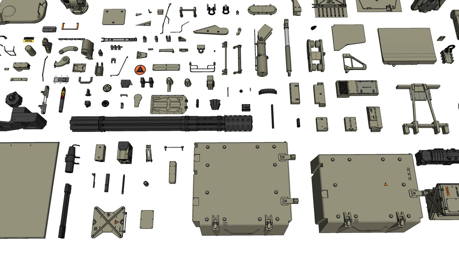 ArtStation - Mechanics collection 2 Kitbash | Resources
