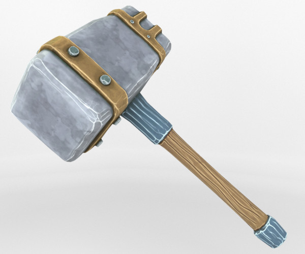 ArtStation - Ancient Hammer | Game Assets