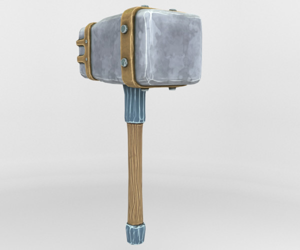 ArtStation - Ancient Hammer | Game Assets